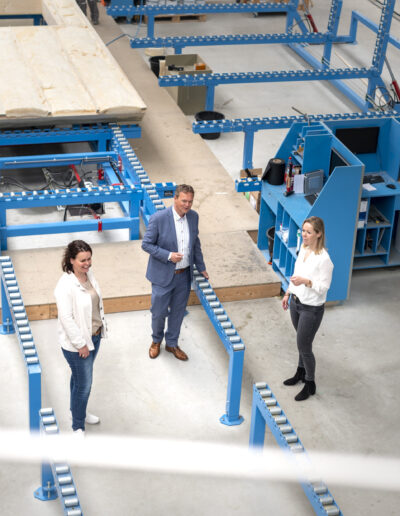 Fotografie voor de website van Kroese Wevers waar zij hun klanten voorstellen.